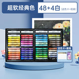 Montmartre Oil Painting Stick 24 Color Soft Crayon Training Studio Wholesale 12 Color Children Silky Super Soft Heavy Color Oil Painting Stick