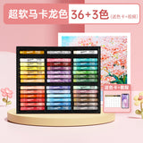 Montmartre Oil Painting Stick 24 Color Soft Crayon Training Studio Wholesale 12 Color Children Silky Super Soft Heavy Color Oil Painting Stick