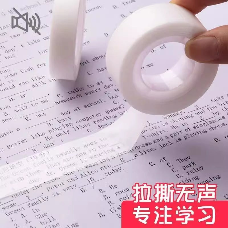 Invisible stationery tape students wrong topic sticky topic stationery tape seamless small adhesive paper office style high adhesive tape