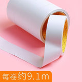 Morning Mg Light Cotton Paper Double-Sided Tape for Students' Crafts, Thin Double-Sided Adhesive Tape with Strong Adhesion, High Viscosity, Two-Sided Tape Pack
