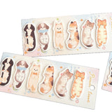 Cute Pet Special-Shaped Index Stickers, Cute and Good-Looking Labels, Sticky Notes, Student Catalog Classification Marks, Message Stickers