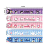 Cartoon Cute Sanrio Straight Ruler with High Appearance Value Kuromi Cinnamon Dog Acrylic 15cm for Primary School Students
