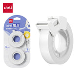 Deli 30112 Invisible Adhesive Bandwidth Copy and Paste Student Wrong Topic Sticky Topic Stationery Tape Cutter Single Card Volume 2