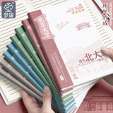 B5 School University Plastic Cover Notebook for Middle and High School Exams Inspirational A5 Thickened English Lined Homework Notebook Wholesale