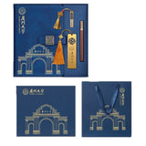 Xiamen University Notebook Gift Box Set Cultural and Creative Souvenirs Bookmarks School Event Gifts with Logo Printing