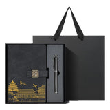 Teacher's Day Notebook Set Gift Box with Custom Logo, School Training Institution Notebook, Prize, High-Quality Notebook