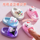 Creative Eraser, Cute Slipper-Shaped Eraser, High-Looking Kuromi Student Eraser, Clean and Less Crumbs Stationery