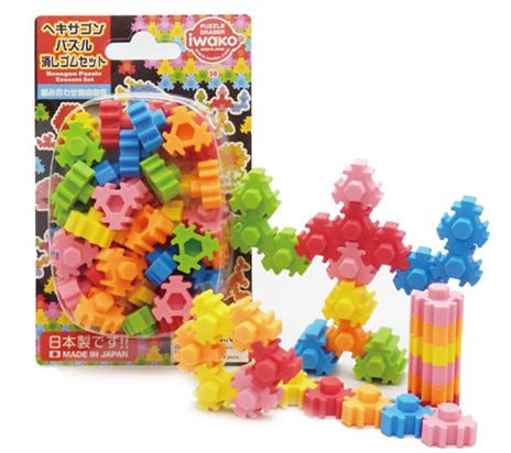 Wholesale Japanese Iwako Cartoon Detachable Combination Toy Gift Stationery Set Gift Eraser Assembly