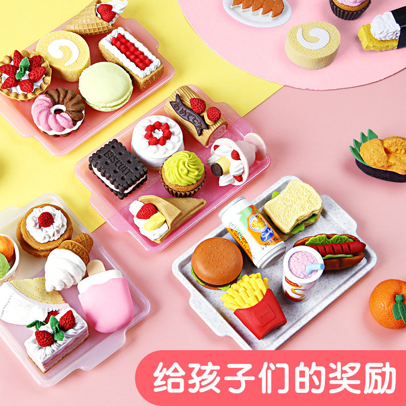 Wholesale Japanese Iwako Cartoon Detachable Combination Toy Gift Stationery Set Gift Eraser Assembly