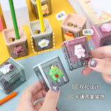 Pencil sharpener creative cartoon manual pencil sharpener student cute portable pencil sharpener pencil sharpener wholesale