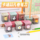 Pencil sharpener creative cartoon manual pencil sharpener student cute portable pencil sharpener pencil sharpener wholesale