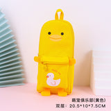 School Bag Style Pencil Case Cartoon Shape Pencil Case Cute Girl Heart Japanese Style Creative Multifunctional Student Pencil Case