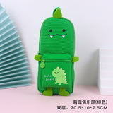 School Bag Style Pencil Case Cartoon Shape Pencil Case Cute Girl Heart Japanese Style Creative Multifunctional Student Pencil Case
