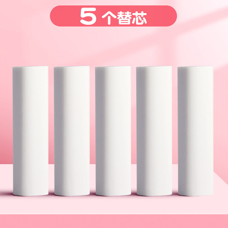 Cute Cat Claw Automatic Eraser Retractable Push-Pull Cartoon Student Eraser No Debris Push-Pull Eraser