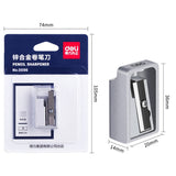 Efficient Pencil Sharpener with Three Holes for Different Thicknesses, Prevents Shavings from Flying, Suitable for Kindergarten and Elementary School Art Classes