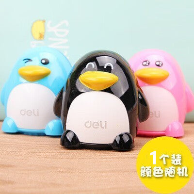 Efficient Pencil Sharpener with Three Holes for Different Thicknesses, Prevents Shavings from Flying, Suitable for Kindergarten and Elementary School Art Classes