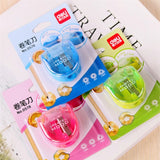 Efficient Pencil Sharpener with Three Holes for Different Thicknesses, Prevents Shavings from Flying, Suitable for Kindergarten and Elementary School Art Classes