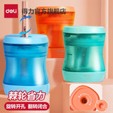 Efficient Pencil Sharpener with Three Holes for Different Thicknesses, Prevents Shavings from Flying, Suitable for Kindergarten and Elementary School Art Classes