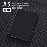 A5 business leather meeting notebook custom cover Logo classic pu notepad advertising gift box custom wholesale