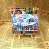 Cartoon Cute 12/18/24 Color Rotating Crayons Creative Painting Stationery Kindergarten Children's Short Crayons