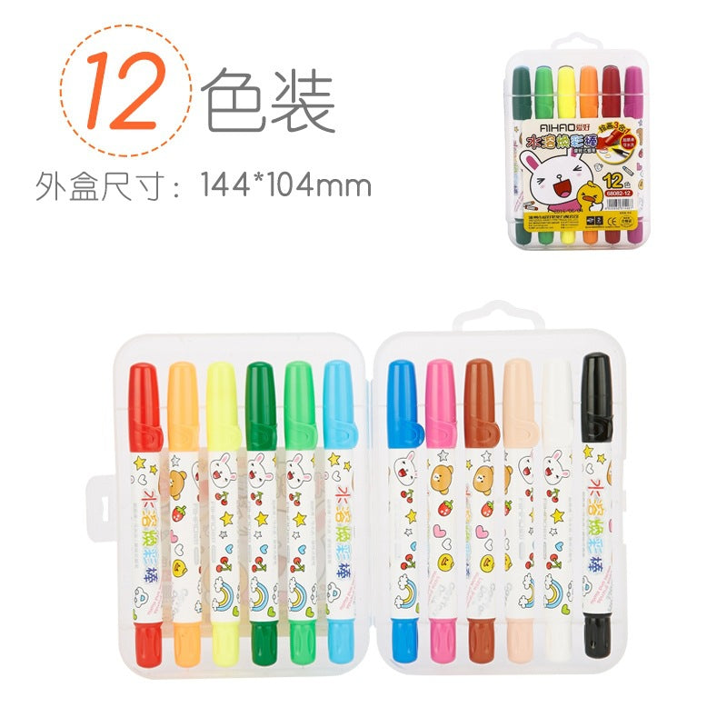 Love oil painting stick 36 colors washable children's colored crayons art supplies kindergarten students 68082 wholesale