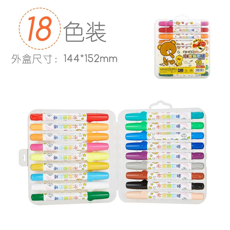 Love oil painting stick 36 colors washable children's colored crayons art supplies kindergarten students 68082 wholesale