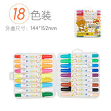 Love oil painting stick 36 colors washable children's colored crayons art supplies kindergarten students 68082 wholesale