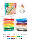 Love oil painting stick 36 colors washable children's colored crayons art supplies kindergarten students 68082 wholesale