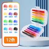 Weibo Stationery Children's Student Doodle Rotating Spiral Non-Staining Multi-Color Painting Drawing Pens Crayons