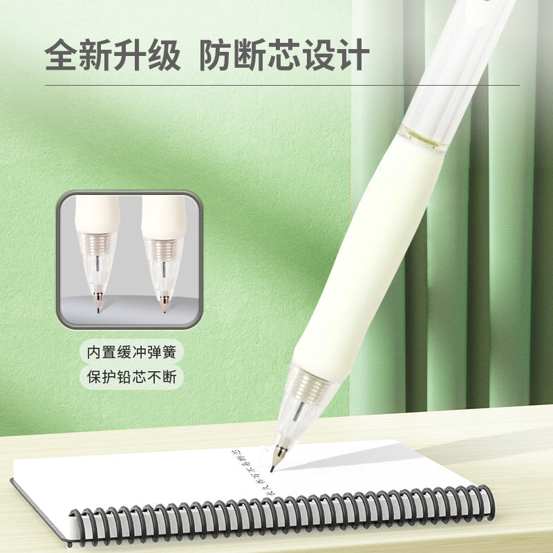 Deli automatic pencil 0.5hb activity pencil primary school students with high toughness anti-break core automatic pen stationery wholesale
