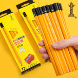 Chinese Pencil 6700 Large Triangle Bold Beginner Writing Kidsren's Correction Grip Hb Thick Rod Student Practice Calligraphy 2B