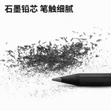 Deli NS722 stationery neusai black wood pencil graphite 2B/HB hexagonal Rod exam answer art sketch children