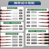 Marley Pencil Sketch Black Full Set Boxed Soft Medium Hard Charcoal Pen hb Art Drawing Exam Matte Sketch Pencil