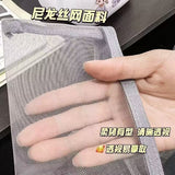 in stock Wholesale File Bag Mesh A6 Transparent Pencil Bag Nylon Simple Student Examination Pencil Bag Large Capacity Storage Bag