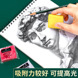 German Faber-Gart Plastic Rubber Color Red Boxed Plasticine Stationery Art Student Sketch High-gloss Rubber