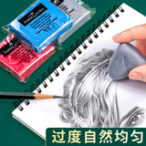German Faber-Gart Plastic Rubber Color Red Boxed Plasticine Stationery Art Student Sketch High-gloss Rubber