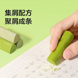 Deli New Sai Ns799 Triangle Hole Eraser with Less Debris, Super Clean, Creative Eraser for Elementary Students, Large Size