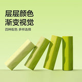 Deli New Sai Ns799 Triangle Hole Eraser with Less Debris, Super Clean, Creative Eraser for Elementary Students, Large Size
