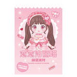 Large Princess Dress-up Full Body Dress-up Sticker Hand Account Book Children's Makeup Handmade DIY Puzzle Decoration Sticker Book