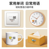 Family Situational English Stickers Daily Life Scene Spoken Language Children's Enlightenment English Word Learning Post-it Notes