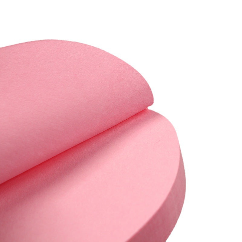 Manufacturer's Ready-Made Creative Heart Sticky Notes Ins Sticky Notes N Times Message Notepad Colorful Note Pad Wholesale