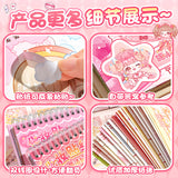 Kaba Bear's New Paging Dress-Up Sticker Book Princess Dress-Up Sticker Book Girl DIY Sticker Puzzle Game~