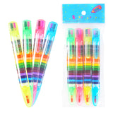 Children's Graffiti Painted Crayon 20 Color Pupil Brushes Children's Colored Crayon Graffiti Brushes Oil Painting Stick Set