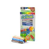 Carefully Selected Heavy Color Oil Crayons 36 Colors Kidsren's Painting Pens Environmentally Friendly Coloring Stick Waterproof Hexagonal Oil Pastels