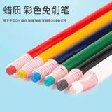 6-Colorful Colorful Peel-Off Marker Crayon Painted Marker Crayon Glass Clothing Metal Ceramic Fabric Film Paper