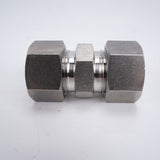 3C/3D card sleeve loose joint card sleeve joint internal thread loose nut straight joint 304 stainless steel hydraulic joint
