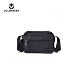 Volunteer Men’s Lightweight Oxford Crossbody Bag – Casual Canvas Shoulder Bag