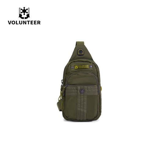 Volunteer Men’s Oxford Crossbody Messenger Bag – Large Capacity Canvas Shoulder Bag