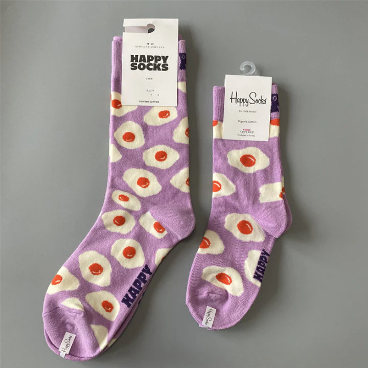 Adult Christmas Cotton Socks – Festive Mid-Tube Crew Socks for Men & Women