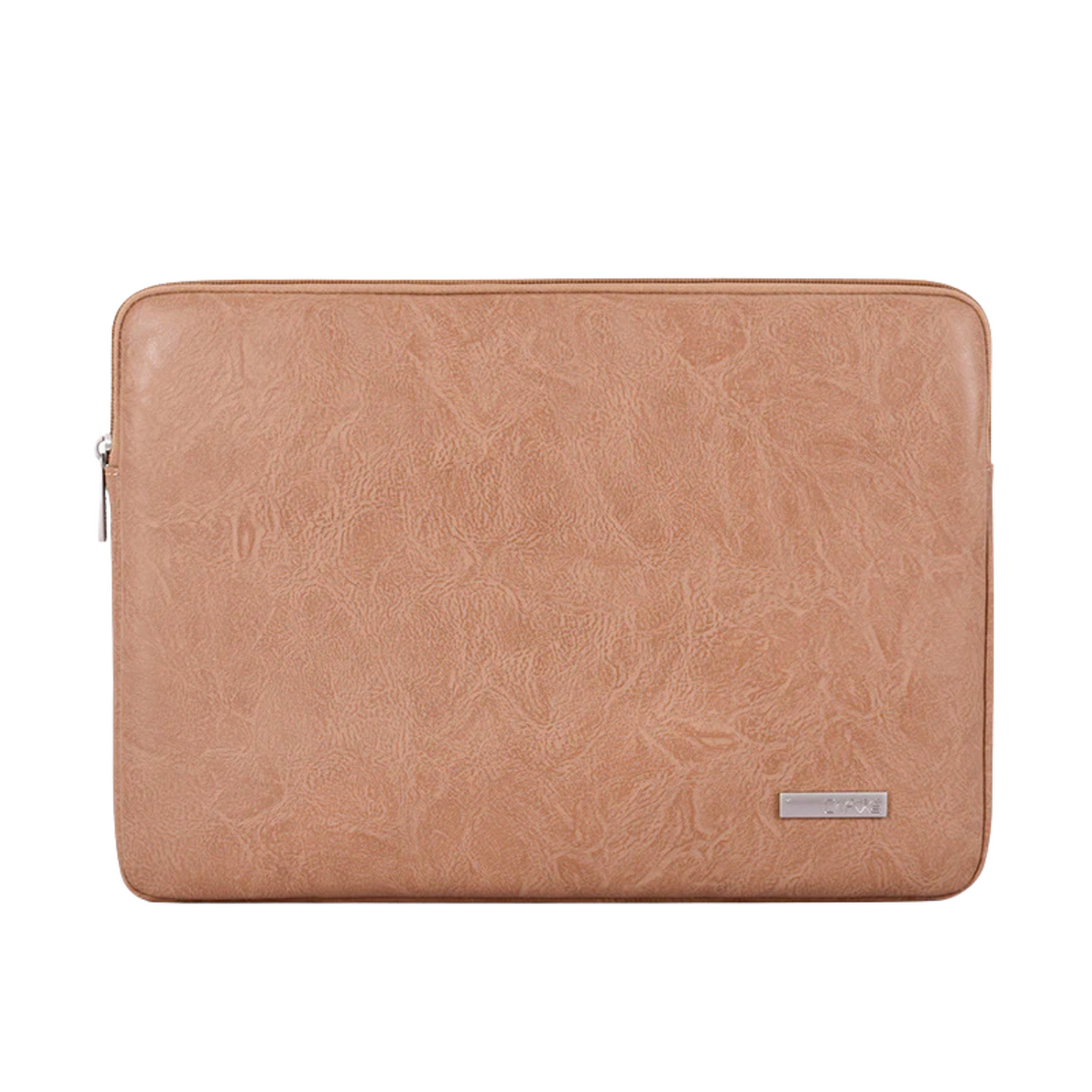 PU Leather Laptop Sleeve 11–15 Inch – Shockproof & Wear-Resistant Zipper Case